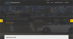 Desktop Screenshot of bosworthcustoms.com